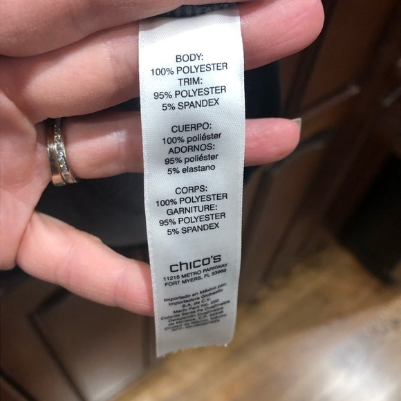 Chico’s Weekends Grey Front Zip Hooded Vest Sz S - Picture 8 of 10